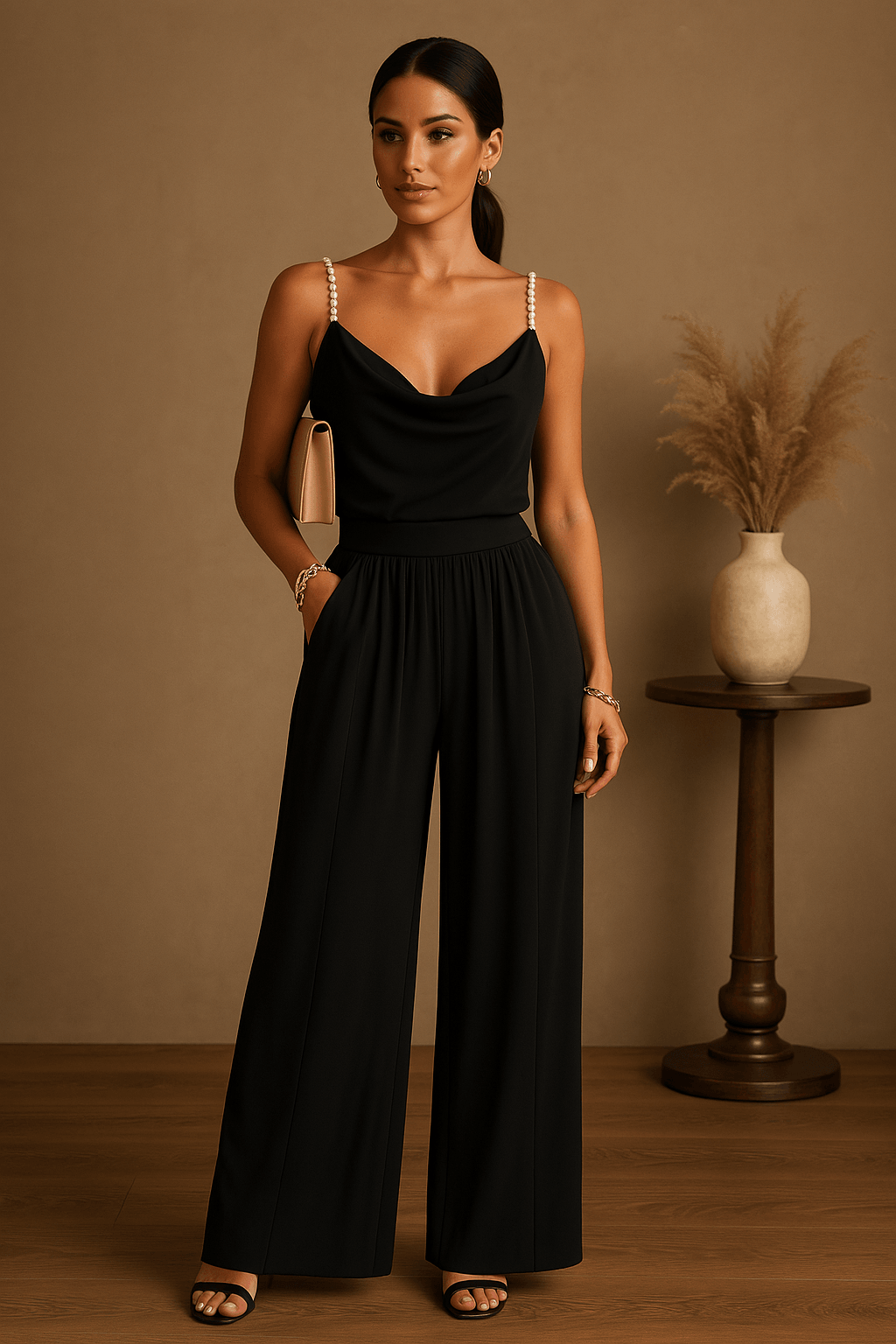 Françoise | Combinație Pantalon Femei – Eleganță și Alură Modernă