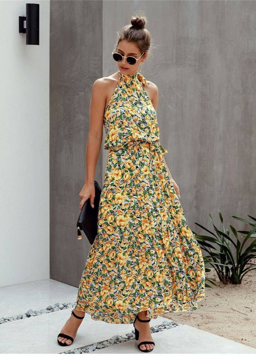 Judith | Boheme Sommerkjole med Blomsterprint