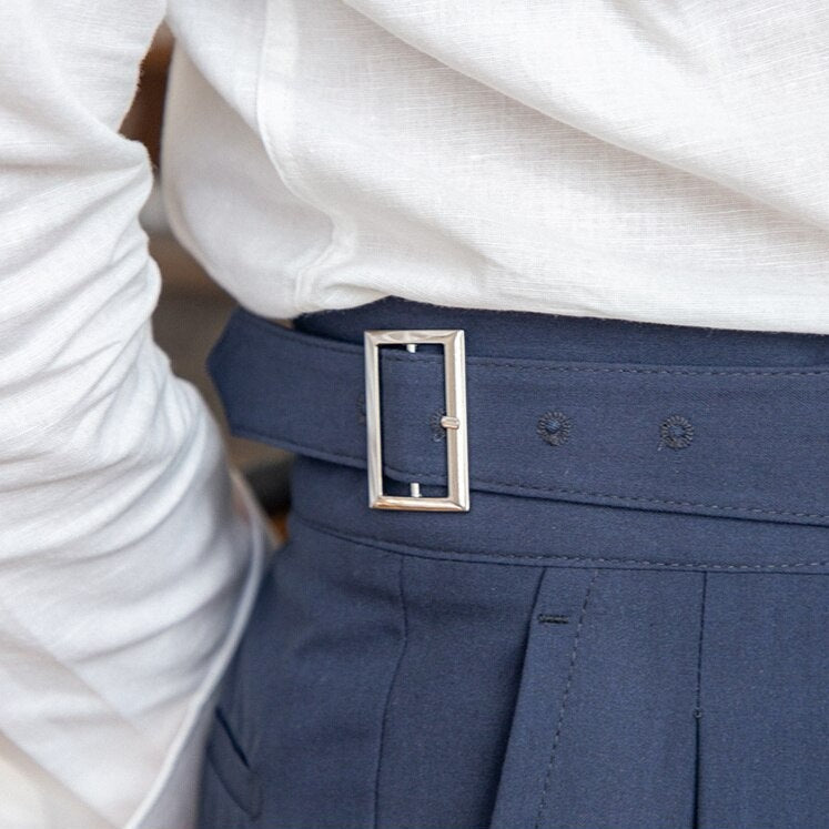 Axel | Heren Hoge Taille Broek – Klassieke En Moderne Elegant