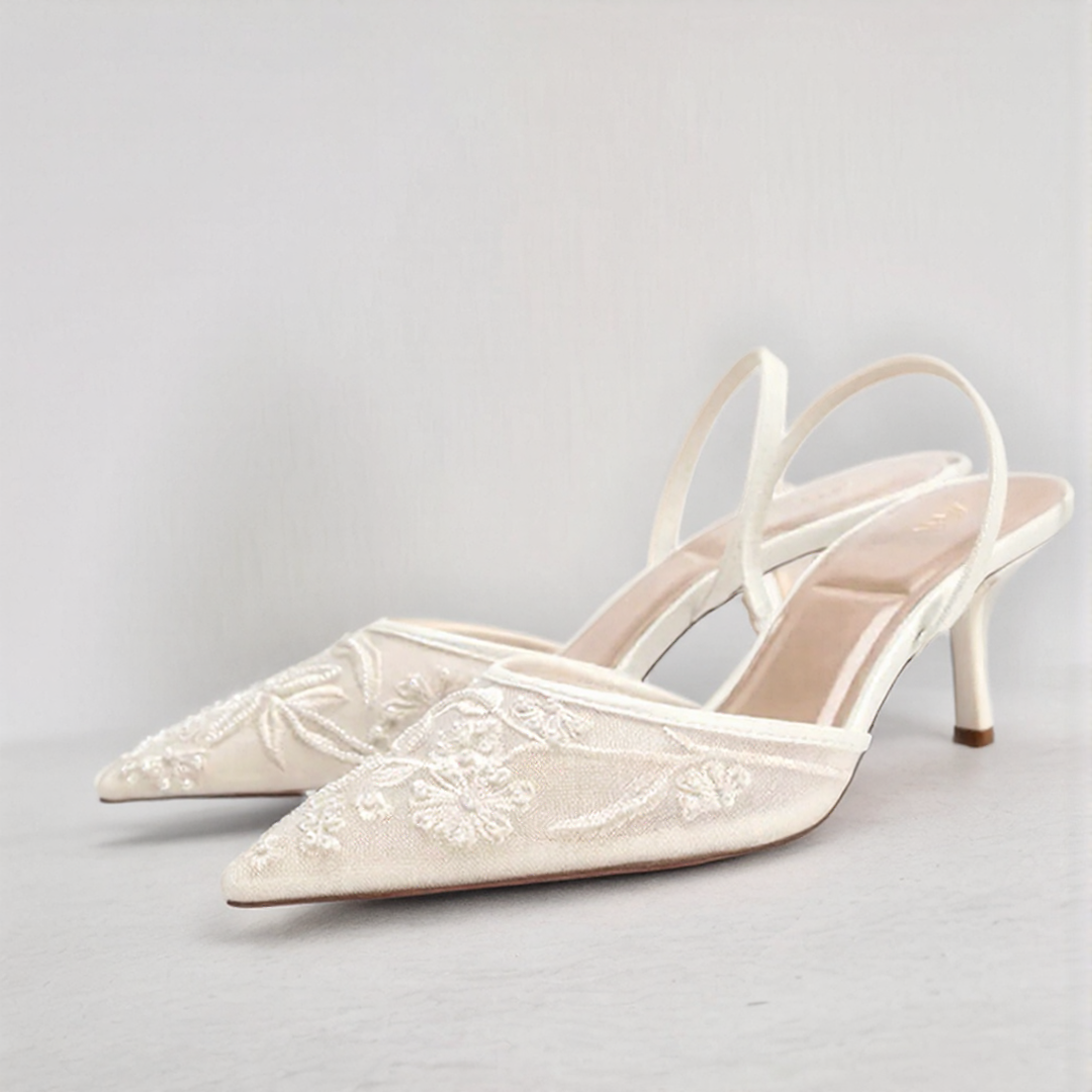 Anwar | Elegant High Heels – Delicate Embroidery and Guaranteed Support