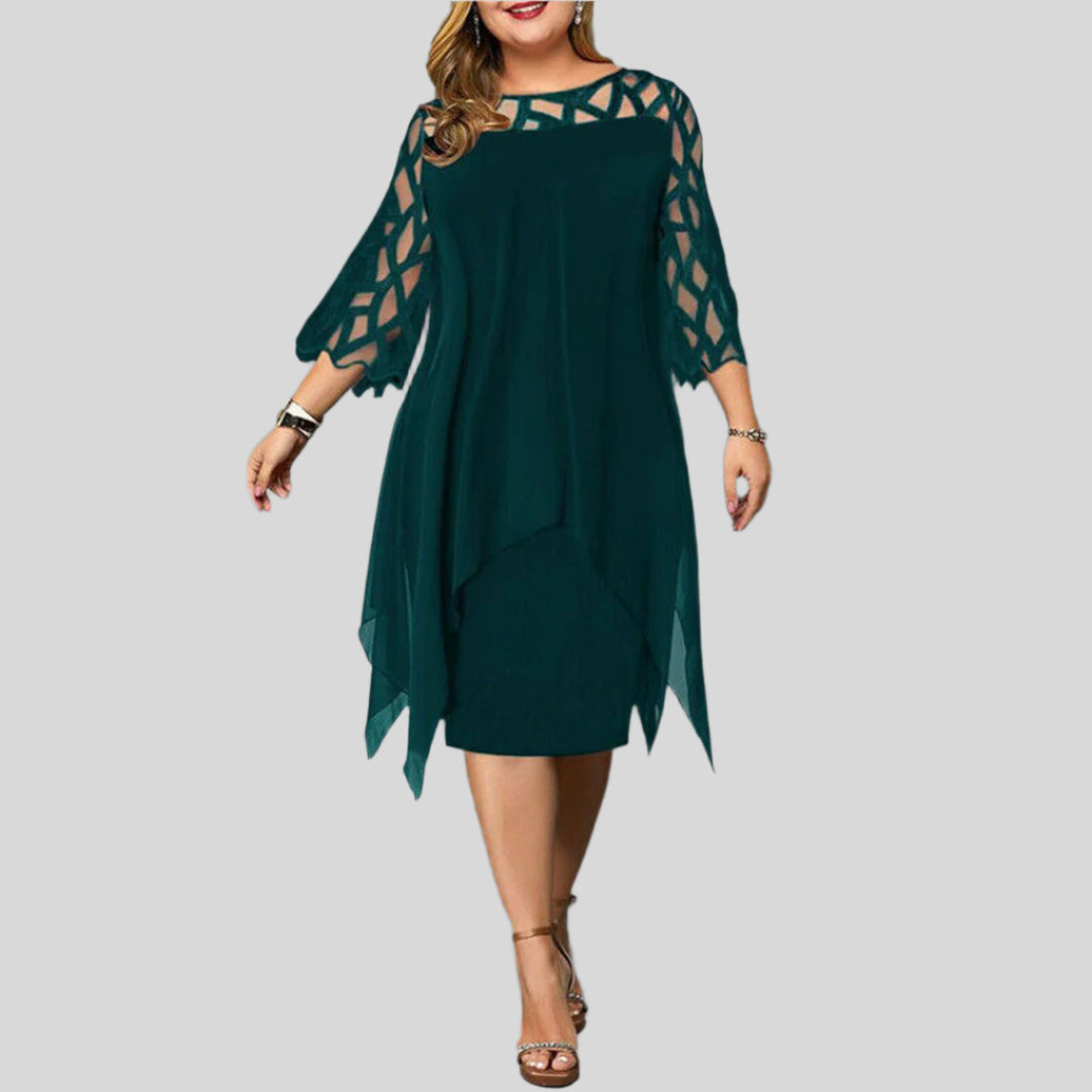 Elia | Rochie Midi Elegantă