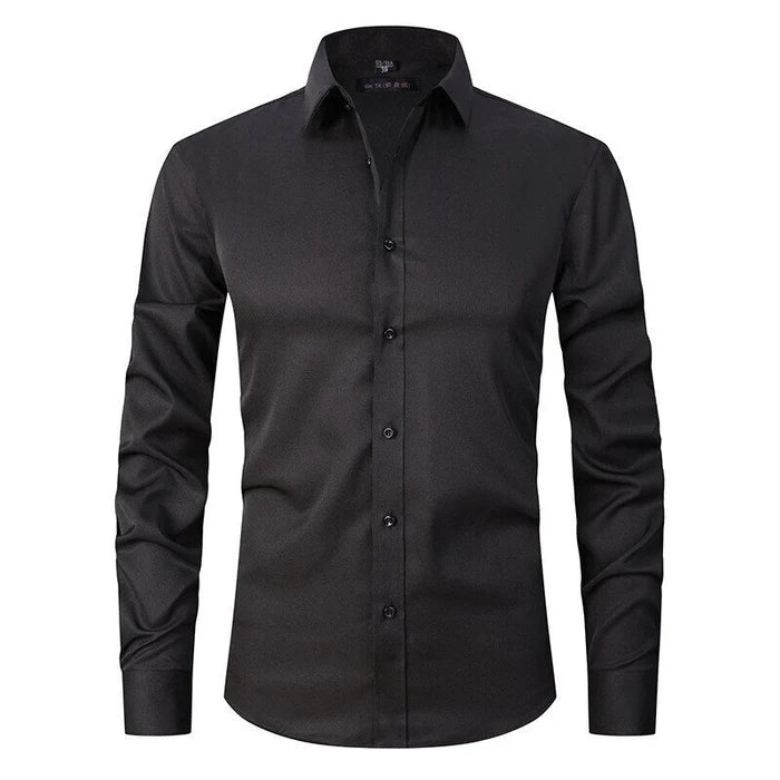 Henri | Camicia Slim Fit Col Classico a Maniche Lunghe