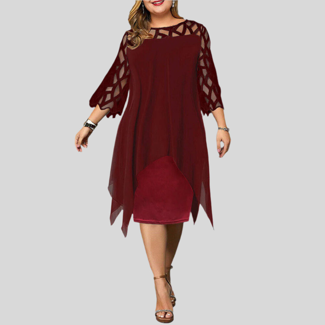 Elia | Rochie Midi Elegantă