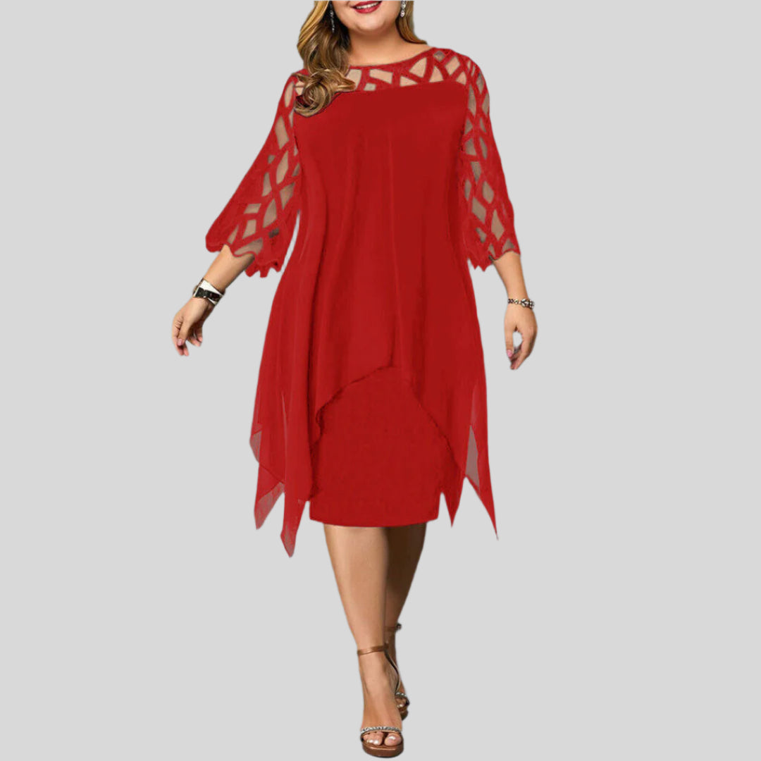 Elia | Rochie Midi Elegantă