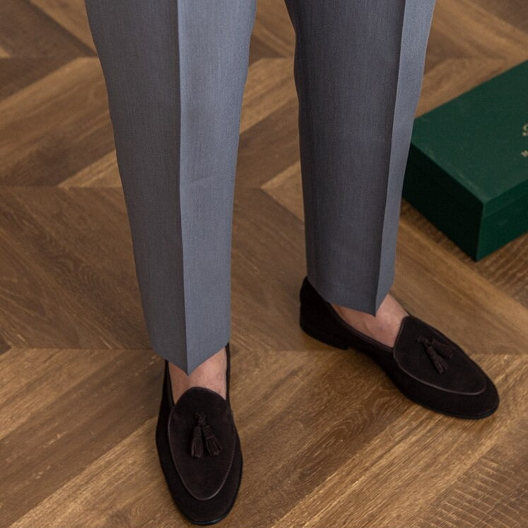 Axel | Heren Hoge Taille Broek – Klassieke En Moderne Elegant