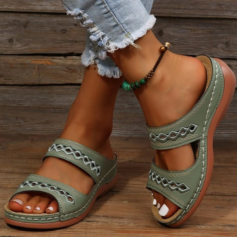Renée | Sandalen Met Twee Bandjes – Comfort En Stijl Voor Elke Dag
