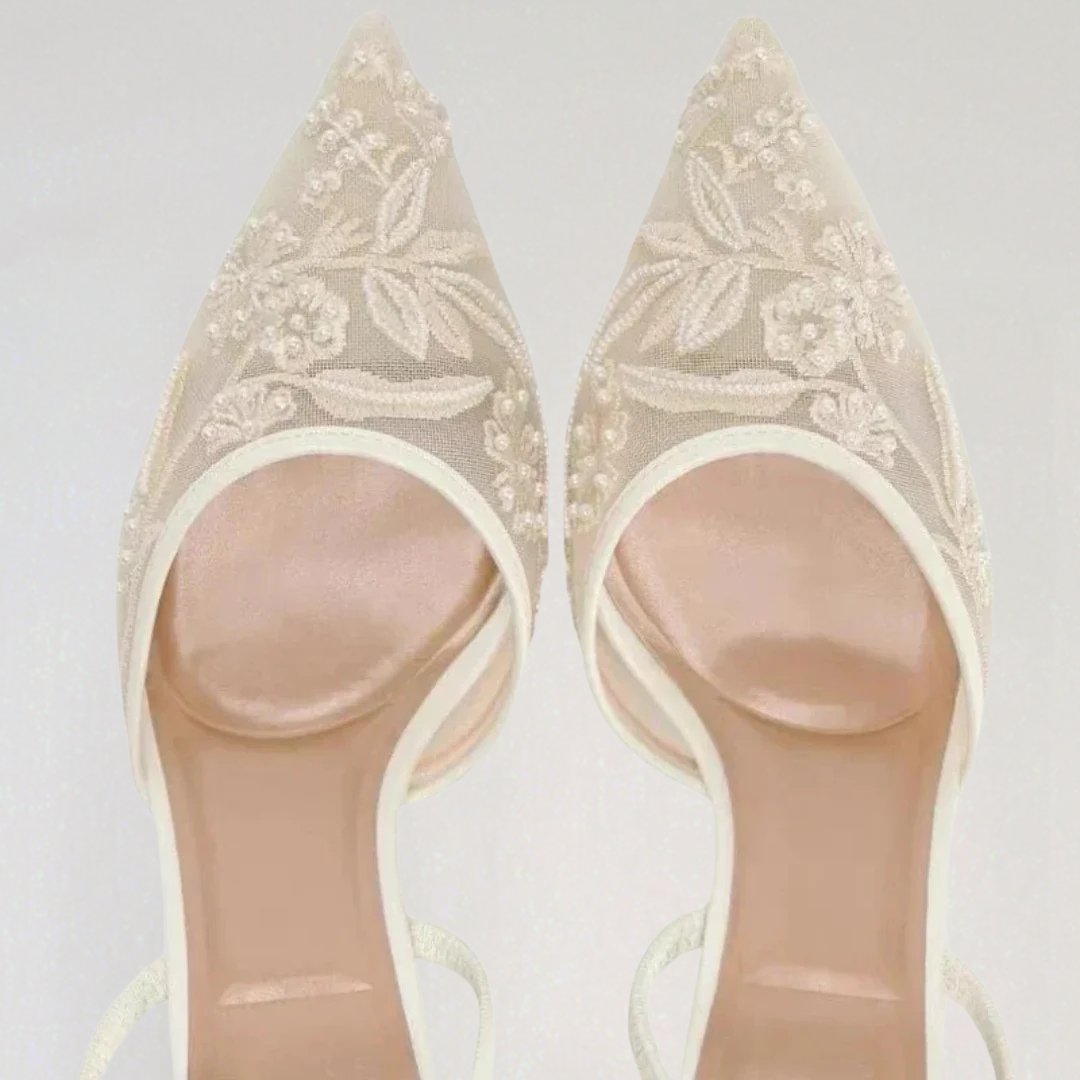 Anwar | Elegant High Heels – Delicate Embroidery and Guaranteed Support