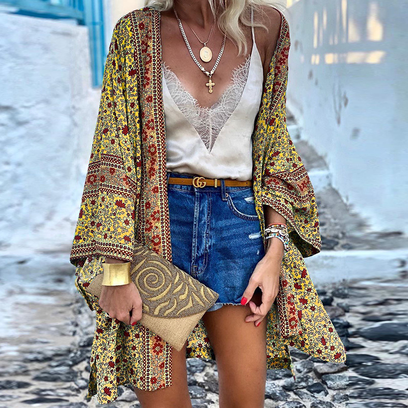 Myriam | Kimono Bohéme Žena – Letní Styl A Neformální Elegance