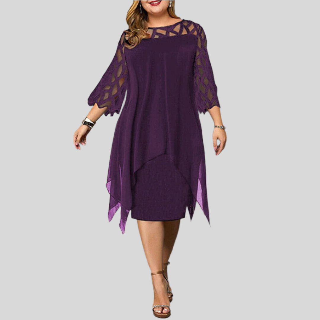Elia | Rochie Midi Elegantă