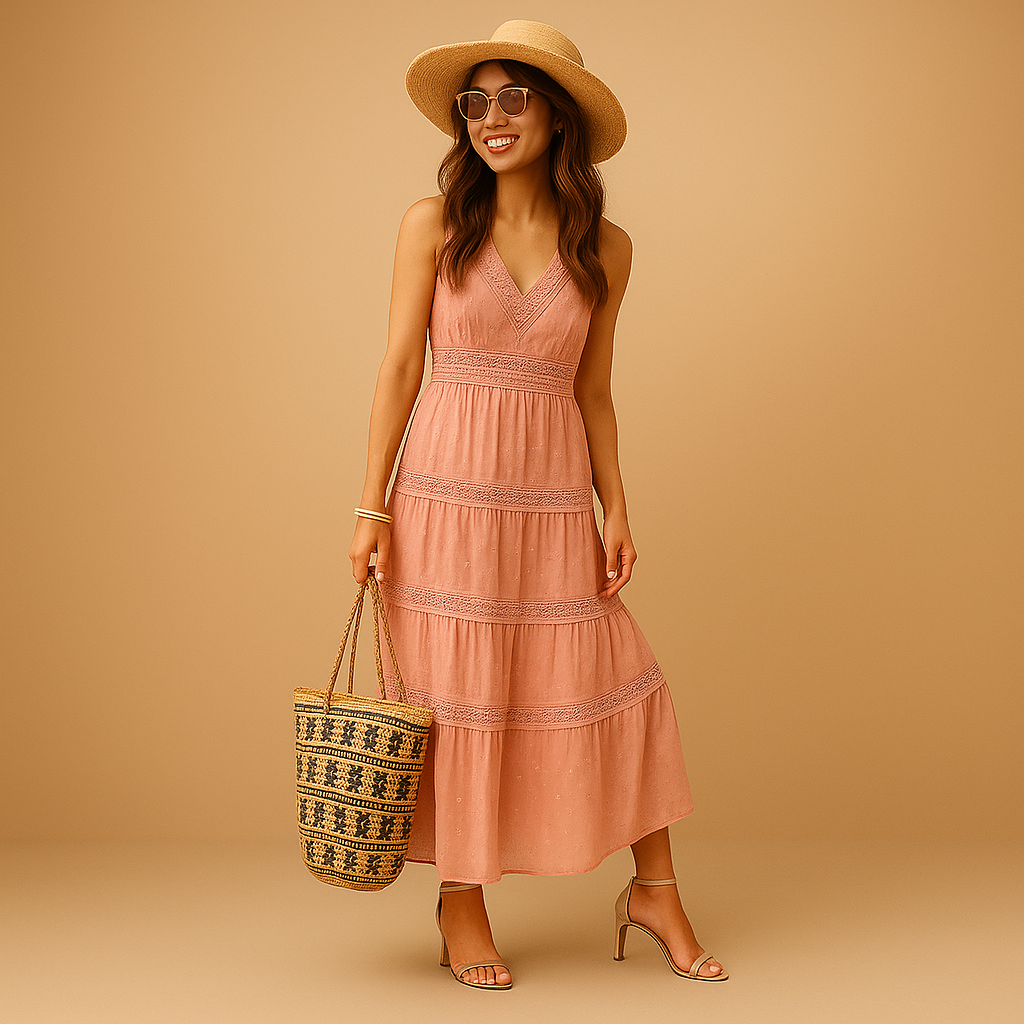 Marcelle | Boho Sommerkjole for Damer