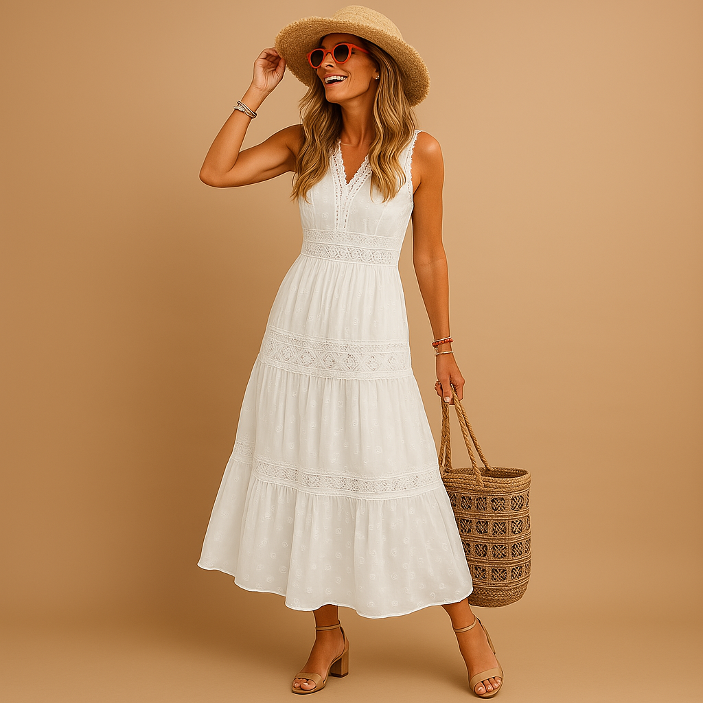 Marcelle | Boho Sommerkjole for Damer