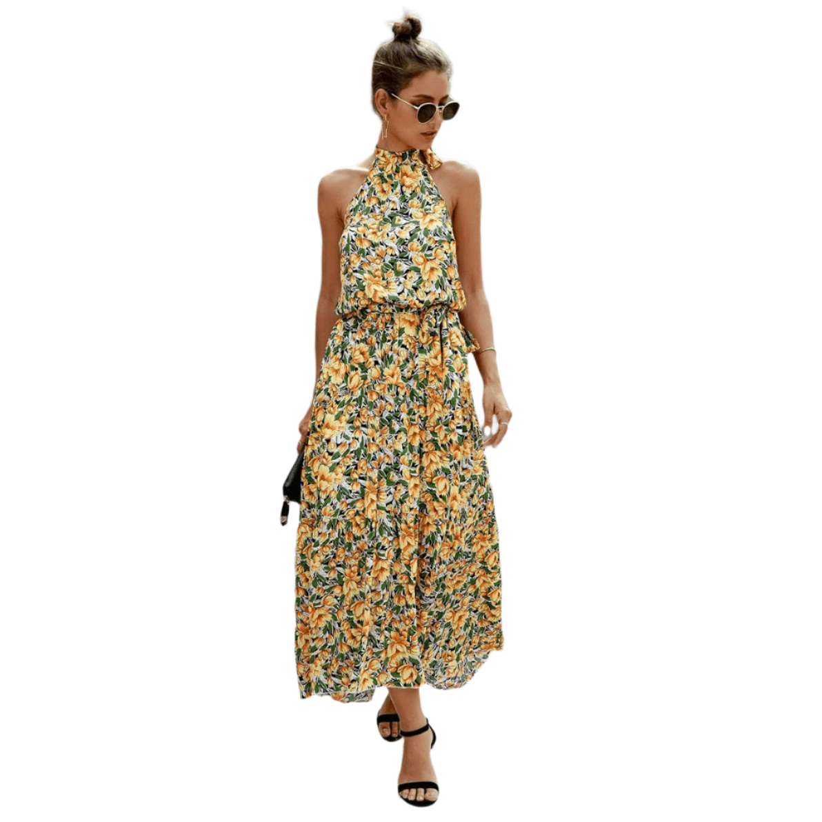 Judith | Boheme Sommerkjole med Blomsterprint
