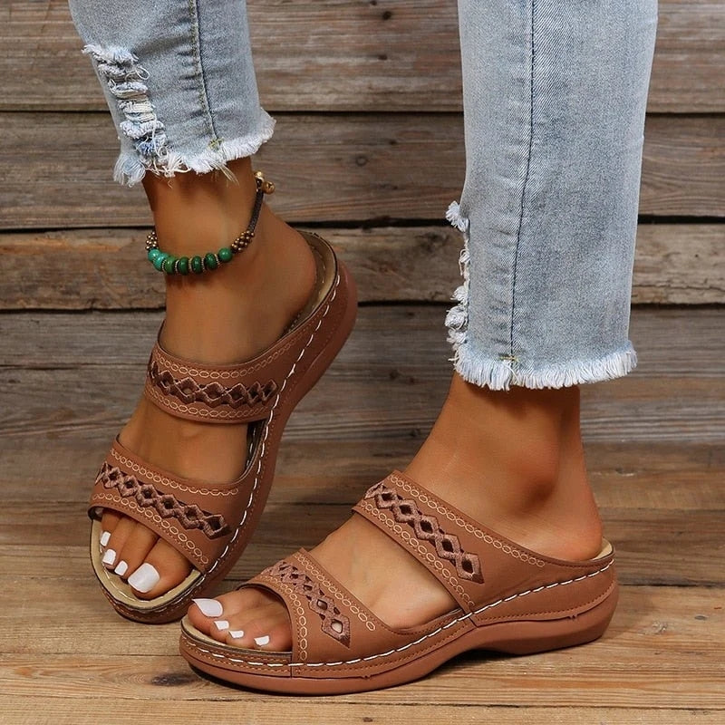 Renée | Sandalen Met Twee Bandjes – Comfort En Stijl Voor Elke Dag