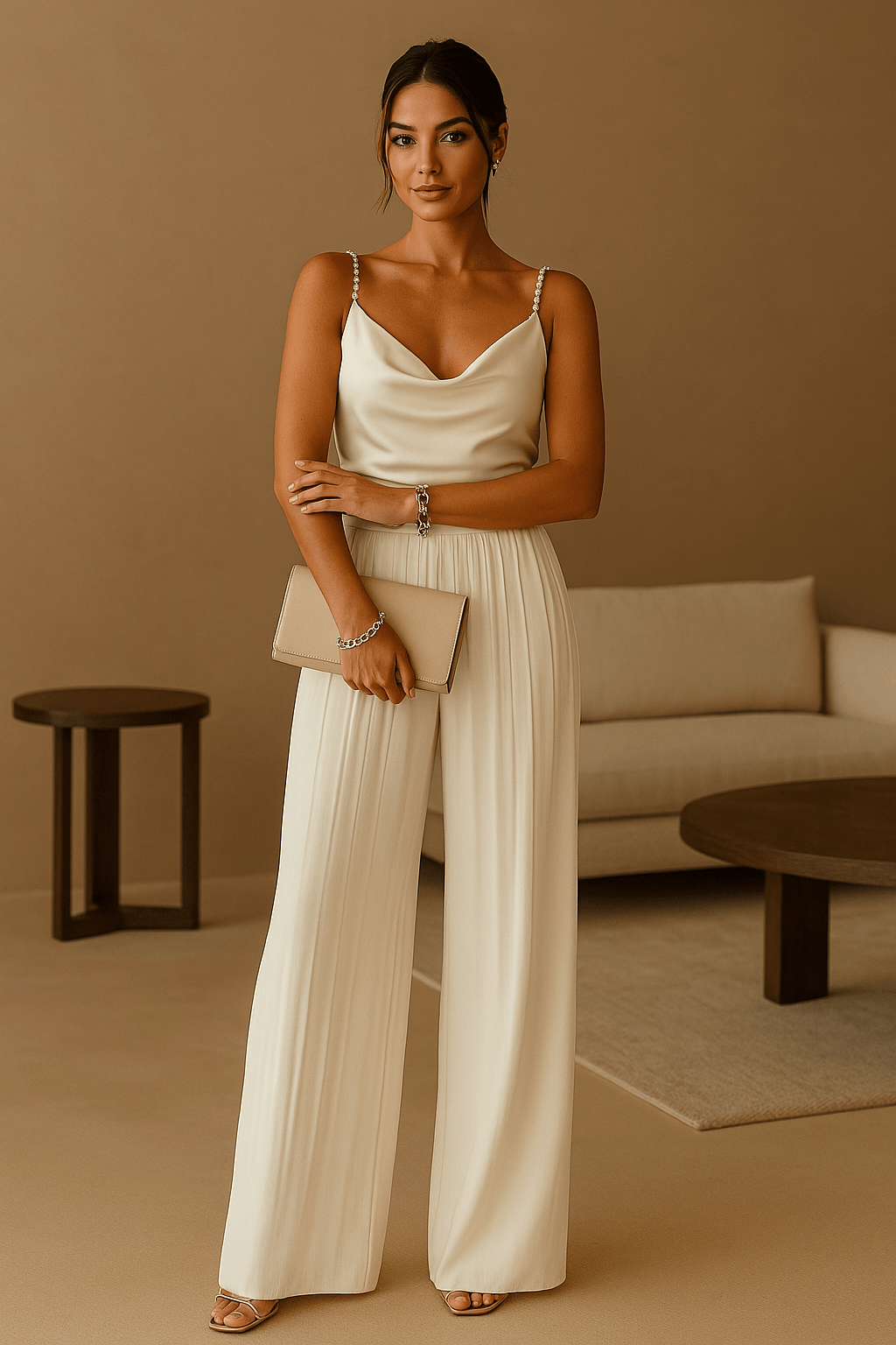 Françoise | Combinație Pantalon Femei – Eleganță și Alură Modernă