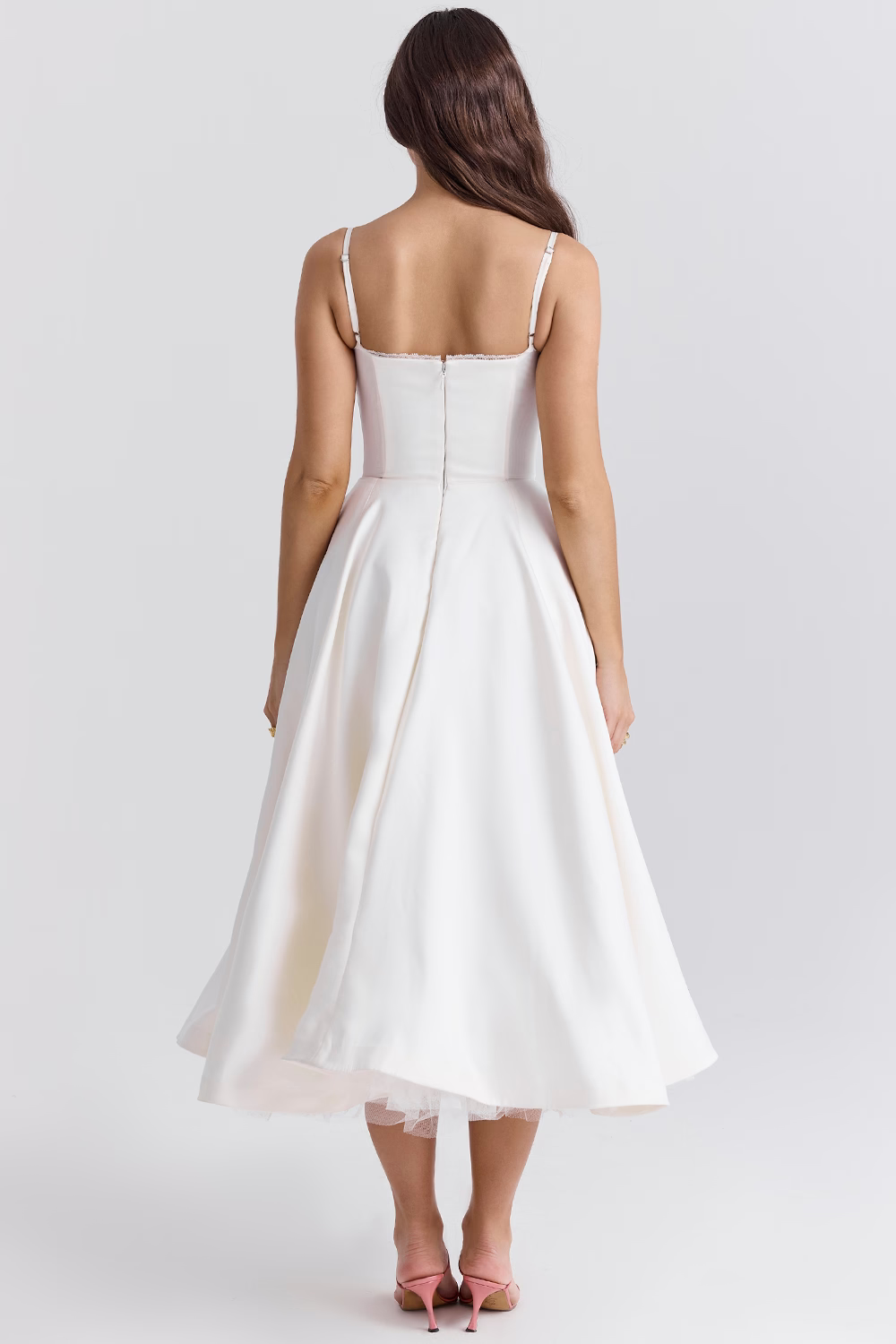 Gilda | Lange Ausgestellte Kleid – Zeitloser Charme und Weiblichkeit 
