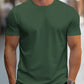Ewen | Camiseta Ajustada de Cuello Redondo de Manga Corta 