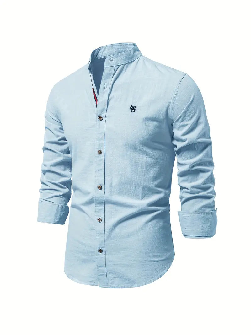 Clément | Camisa Delicada – Corte Alargado y Detalles Abotonados 