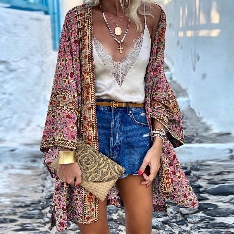 Myriam | Kimono Bohéme Žena – Letní Styl A Neformální Elegance 