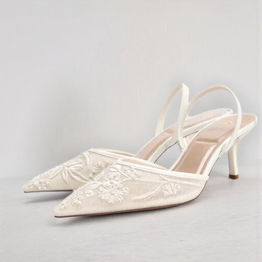 Anwar | Elegant High Heels – Delicate Embroidery and Guaranteed Support 