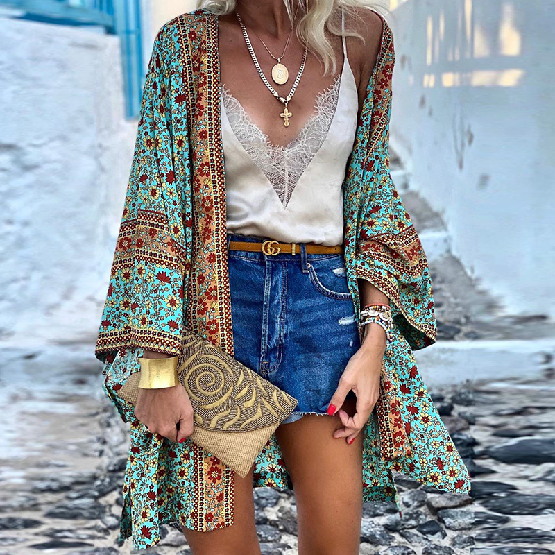 Myriam | Kimono Bohéme Žena – Letní Styl A Neformální Elegance 