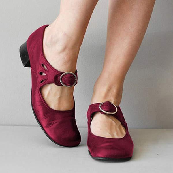 Séraphine | Sko med ankelrem for kvinner – Retro- og elegant stil 
