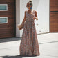Kenzaa | Vestido Largo Bohemio – Silueta Esbelta y Relajación Asegurada 