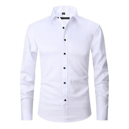 Henri | Camicia Slim Fit Col Classico a Maniche Lunghe 