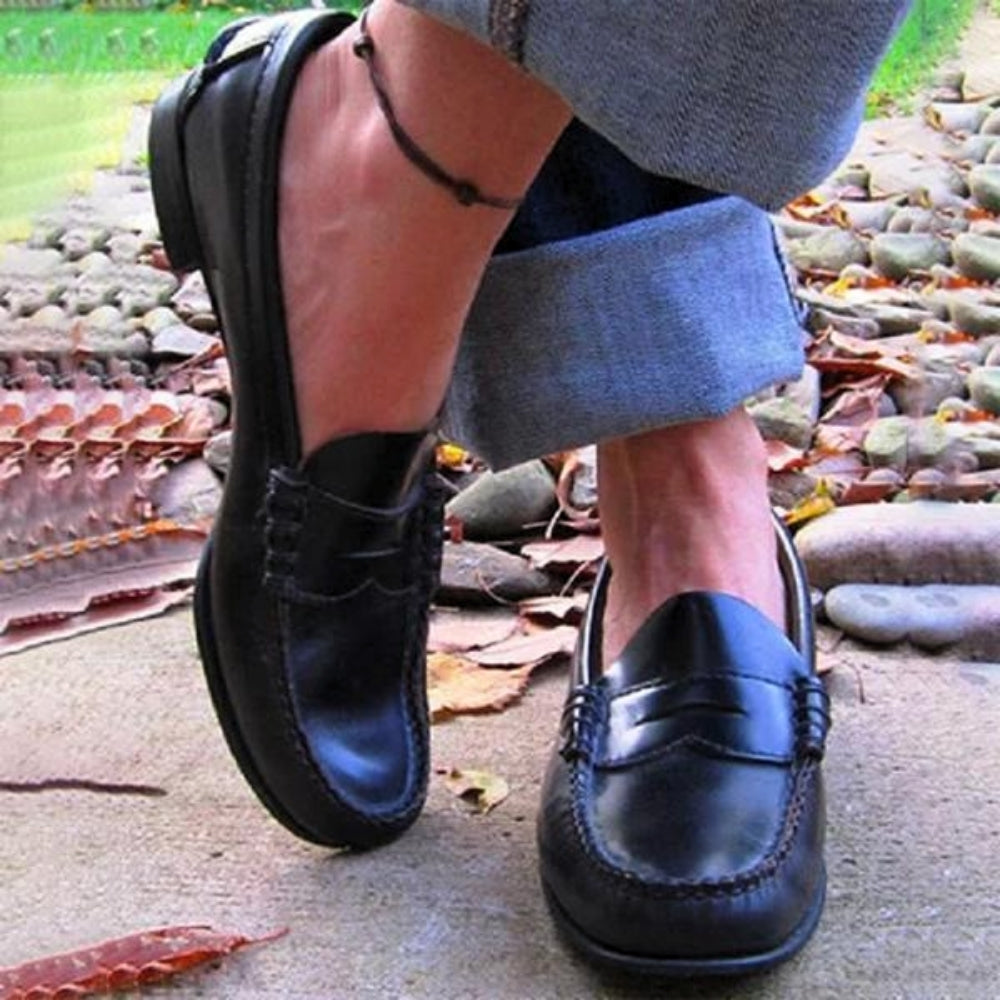 Louna-Rosa | Mocasines Mujer – Look Cuidado Y Polivalente 