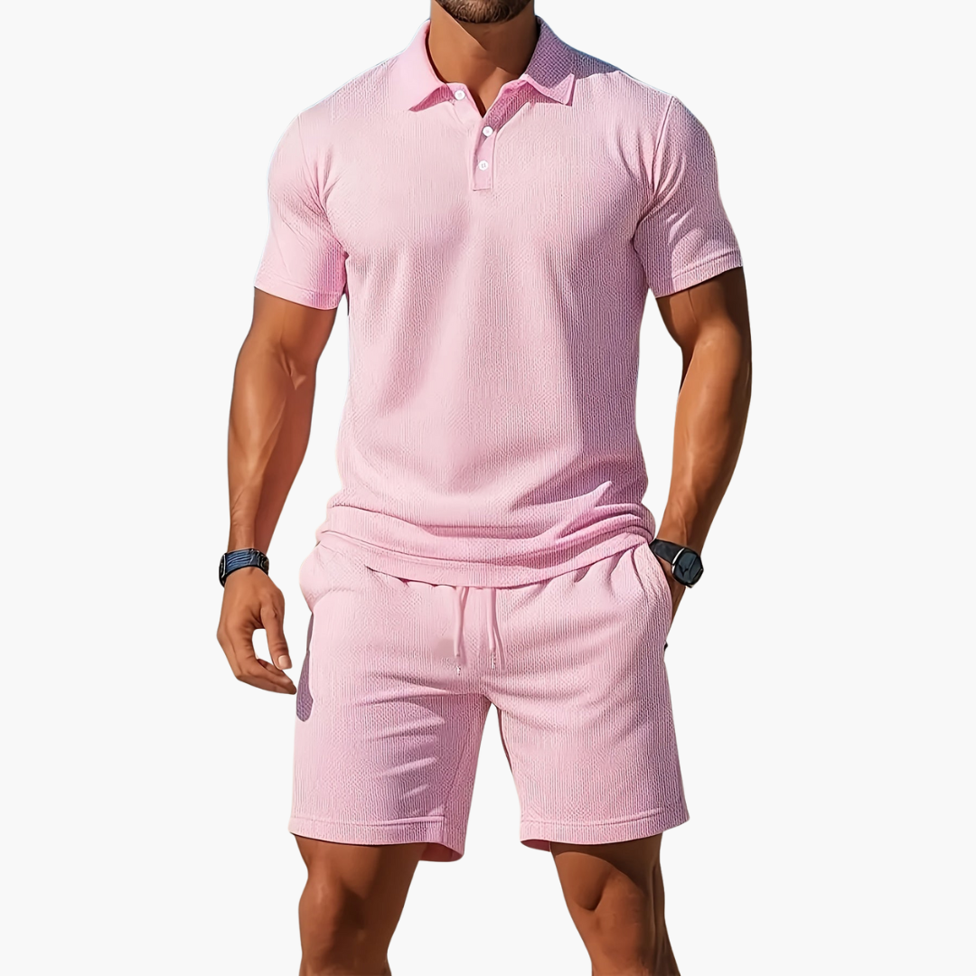 Albert | Conjunto Completo – Polo y Pantalones Cortos Para Una Comodidad Diaria 