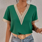 Émilienne | T-shirt V-ringad Brise D'été 