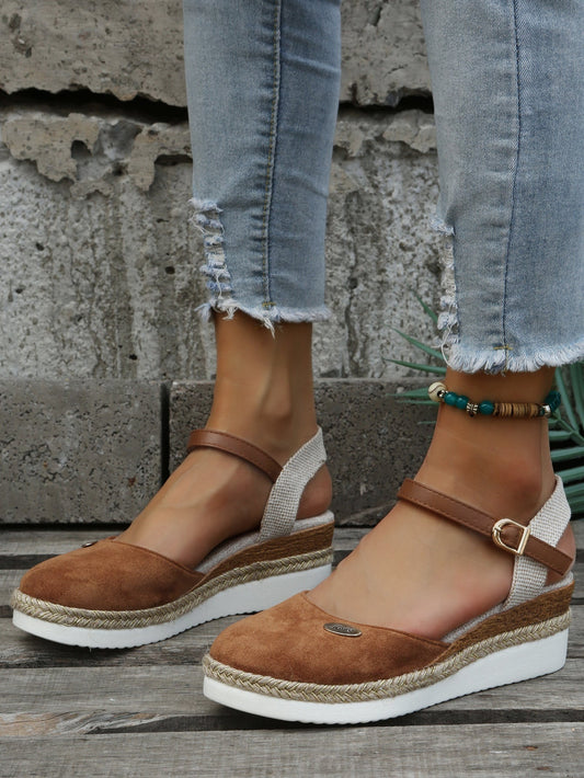 Lucie | Espadrilles de Tacón Cuadrado – Look Bohemio Chic 