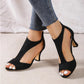 Anastasie | Open-Toe Heels – Chic and Feminine Look 