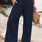 Sandra | Pantalón Palazzo – Cintura Alta y Elegancia Fluida 