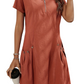 Marie | Vestido Informal – Ligereza y Cierre Moderno 