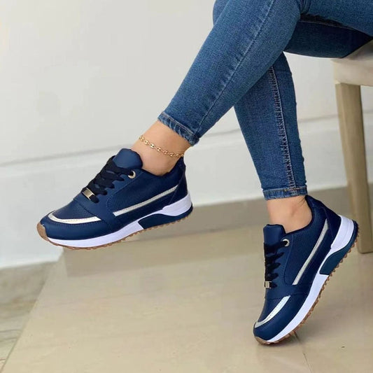Bruna | Sneakers Trendiga Dam – Mångsidighet Och Stil I Det Dagliga 