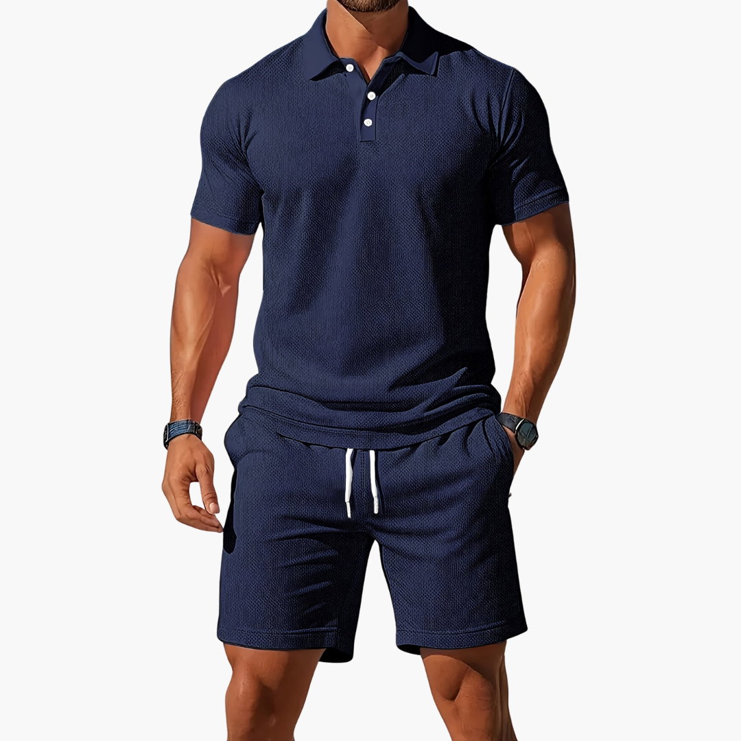 Albert | Conjunto Completo – Polo y Pantalones Cortos Para Una Comodidad Diaria 