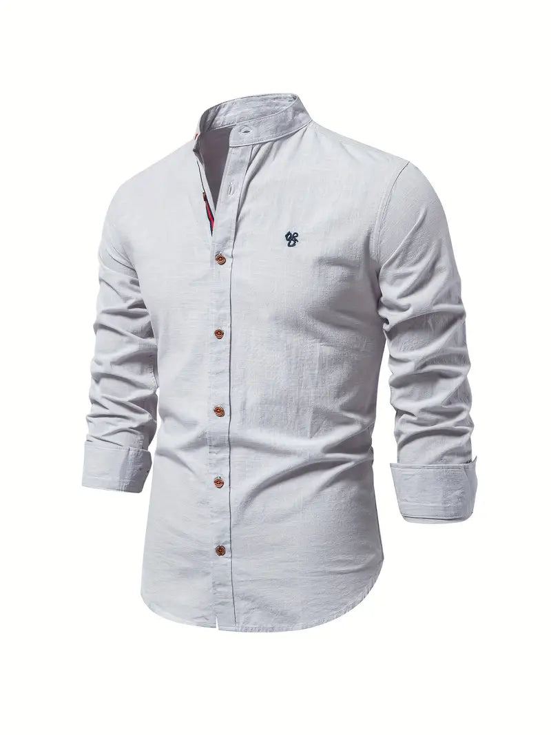 Clément | Camisa Delicada – Corte Alargado y Detalles Abotonados 