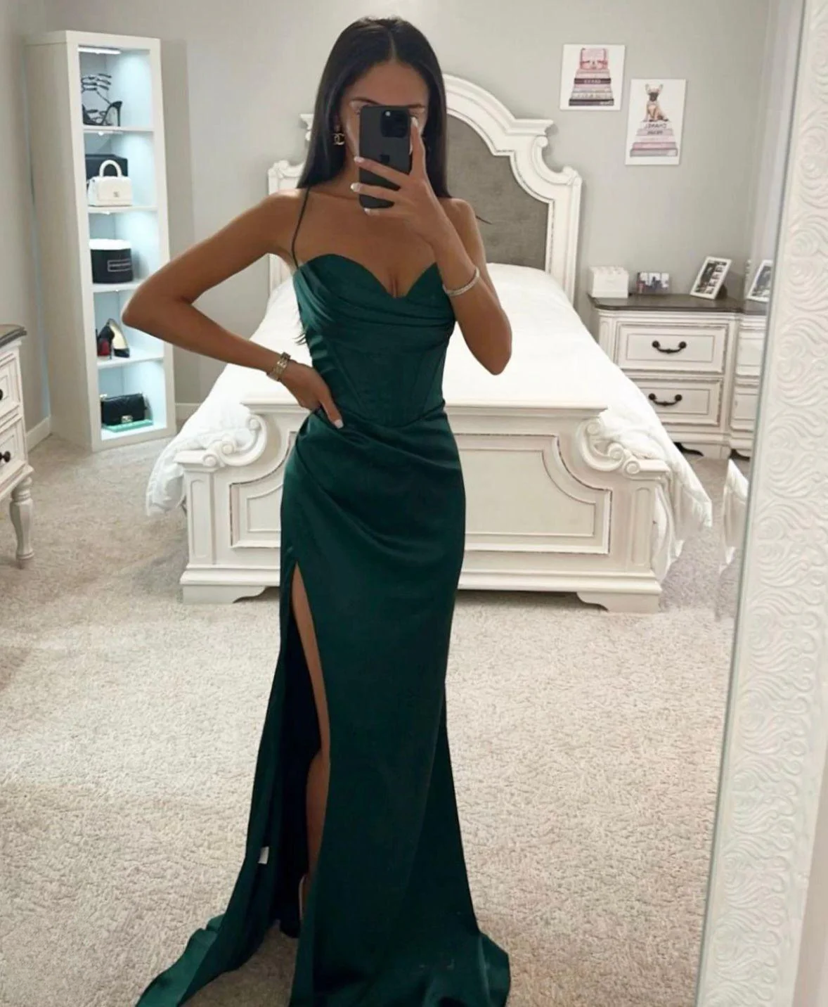 Soline | Rochie De Seară Fenduită – Alură Afirmație 