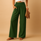 Gwenaëlle | Hoge Taille Wijde Broek En Casual Stijl 