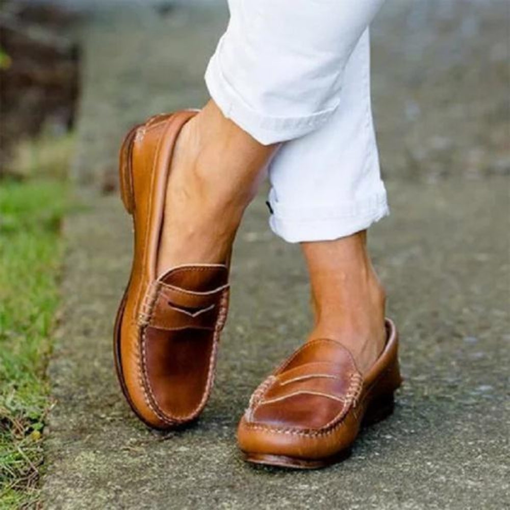 Louna-Rosa | Mocasines Mujer – Look Cuidado Y Polivalente 