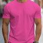 Ewen | Camiseta Ajustada de Cuello Redondo de Manga Corta 