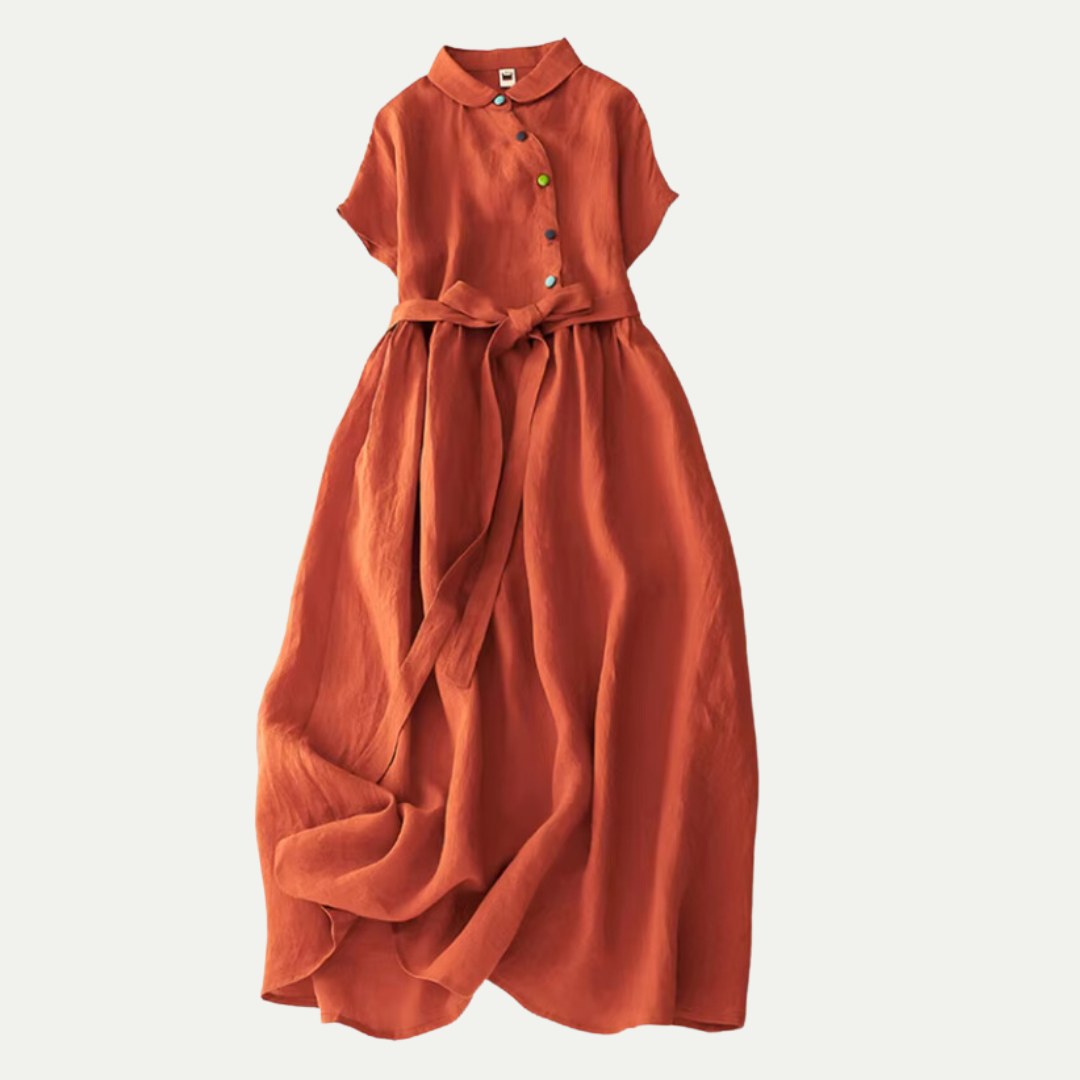 Fernande | Elegancka boho sukienka – Literacka słodycz i kobiecy krój 