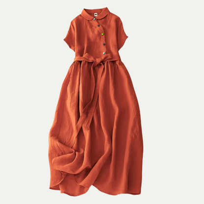 Fernande | Elegancka boho sukienka – Literacka słodycz i kobiecy krój 