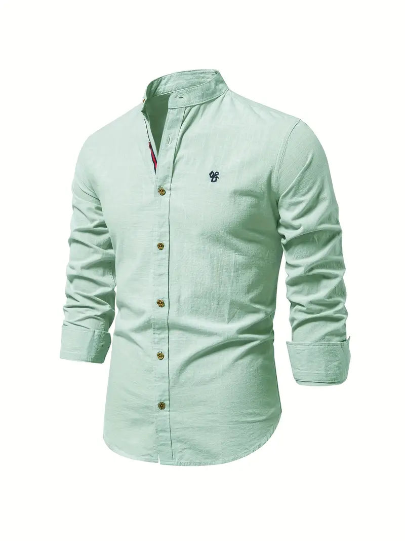 Clément | Camisa Delicada – Corte Alargado y Detalles Abotonados 