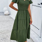 Sophie | Sukienka Boho Chic z Krótkim Rękawem 