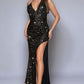 Denise | Sparkling Evening Dress – Sublime Silhouette and Bold Detail 