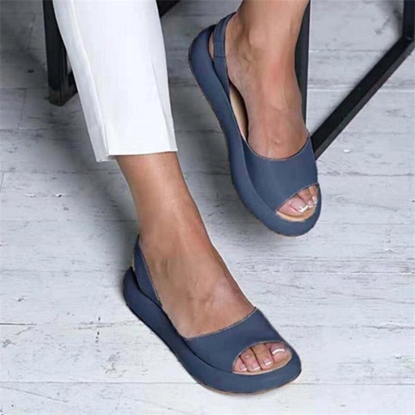 Axelle | Chic Sandaler til Kvinder – Enkel Stil til Hverdag 
