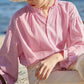 Ginette | Blusa a righe sottili – Chic e comfort assicurato 