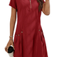 Marie | Vestido Informal – Ligereza y Cierre Moderno 