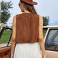 Eva | Kurze Weste ohne Ärmel – Western- und Trendlook 